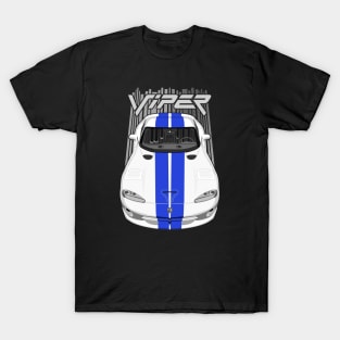 Viper SR II-1996-2002-white and blue T-Shirt